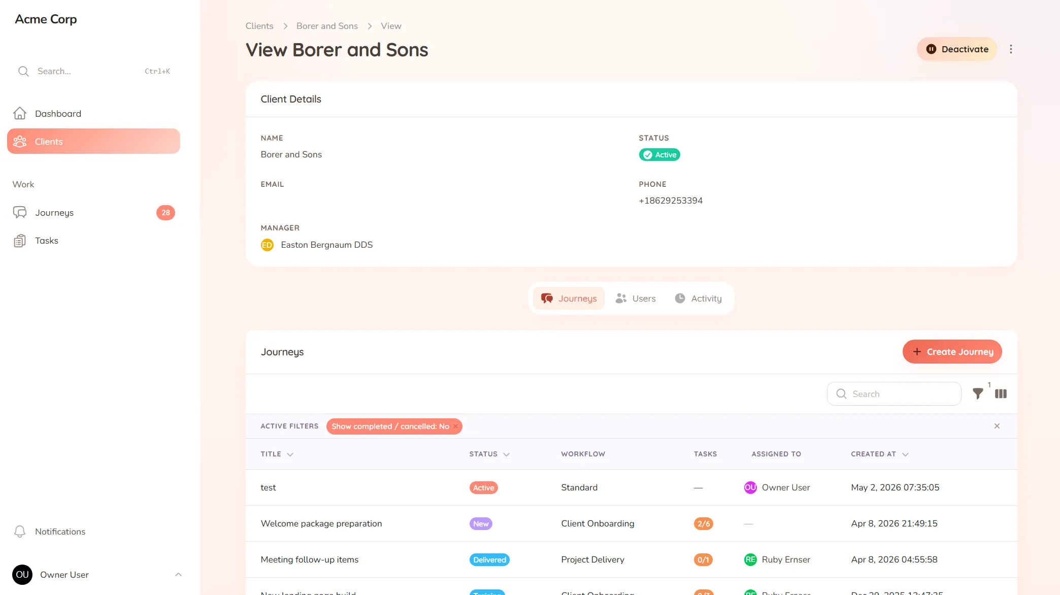 StellaJourney — Collect files from clients without the chase